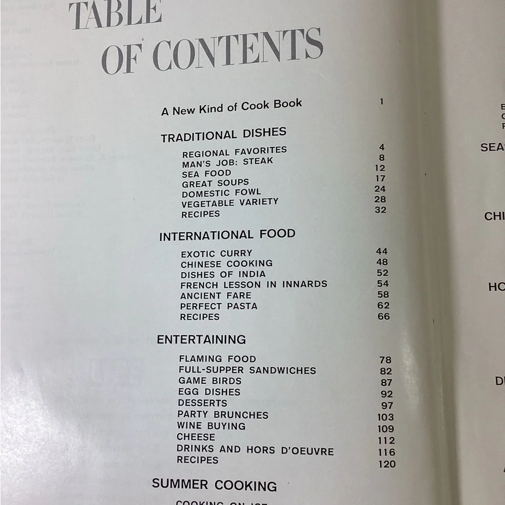 Vintage 50s Time-Life Cookbook